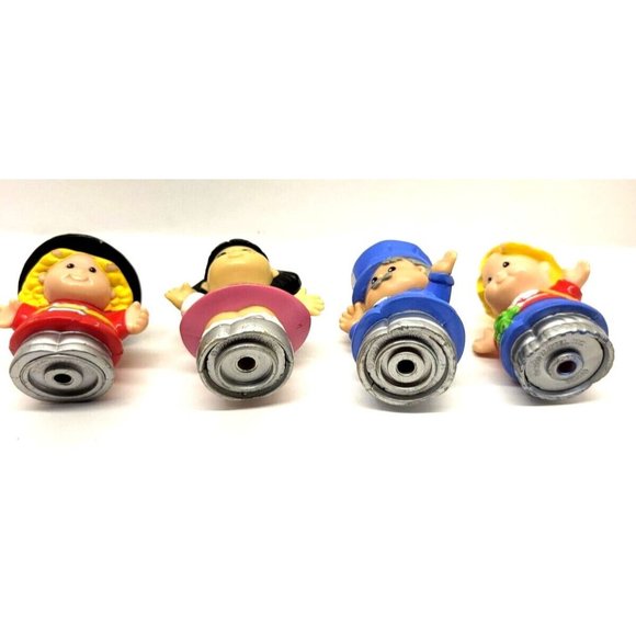 2000 Fisher Price Little People Lot of 4 Figures MATTEL PRETEND PLAY (Z28B) - Picture 2 of 6